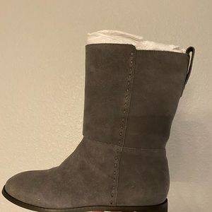 Lands' End Gray Boots Size 6.5